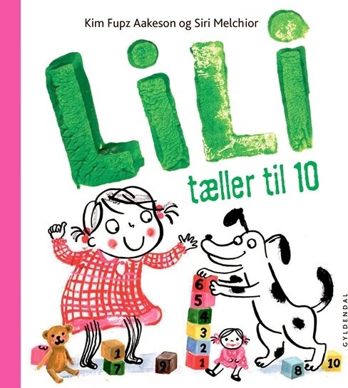 Lili Tæller Til 10 - Kim Fupz Aakeson - Bog