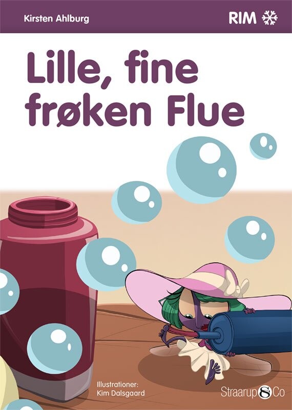 Billede af Lille Fine Frøken Flue - Kirsten Ahlburg - Bog