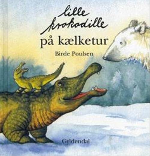 Billede af Lille Krokodille På Kælketur - Birde Poulsen - Bog hos Gucca.dk