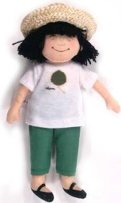 Lille Linnea-dukke (t-shirt)