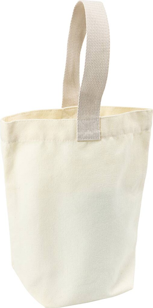 Lille Mulepose - H 26 Cm - D 9,5 Cm - B 23 Cm - Lys Natur - 1 Stk.