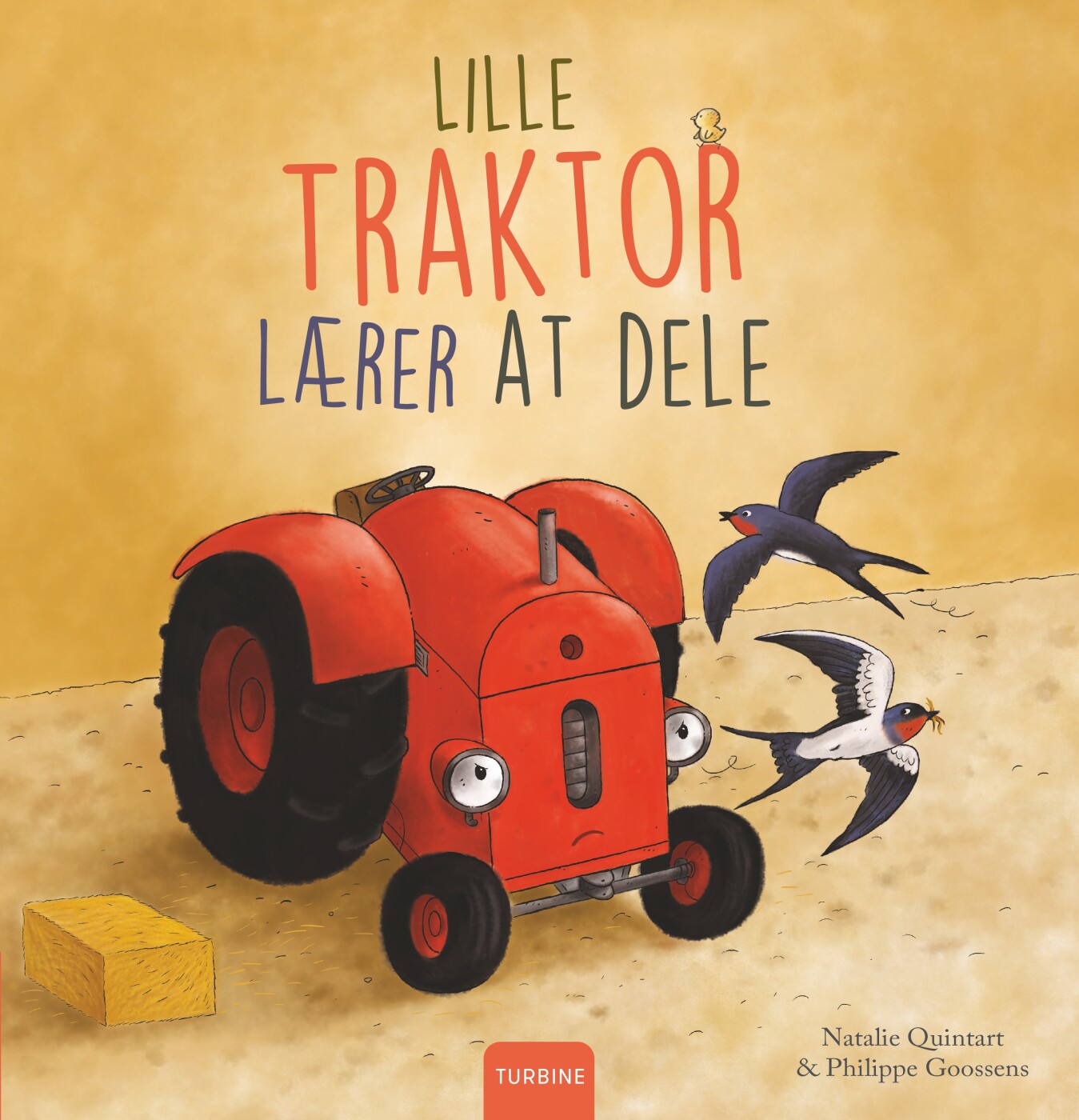 Lille Traktor Lærer At Dele - Natalie Quintart - Bog