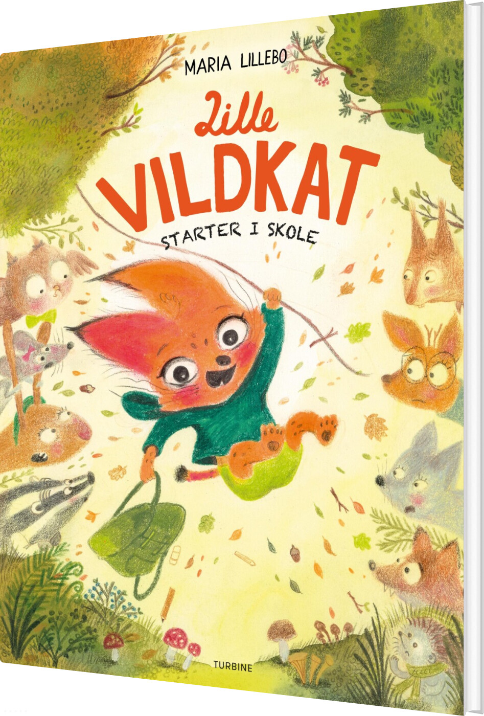 Lille Vildkat Starter I Skole - Marie Lillebo - Bog