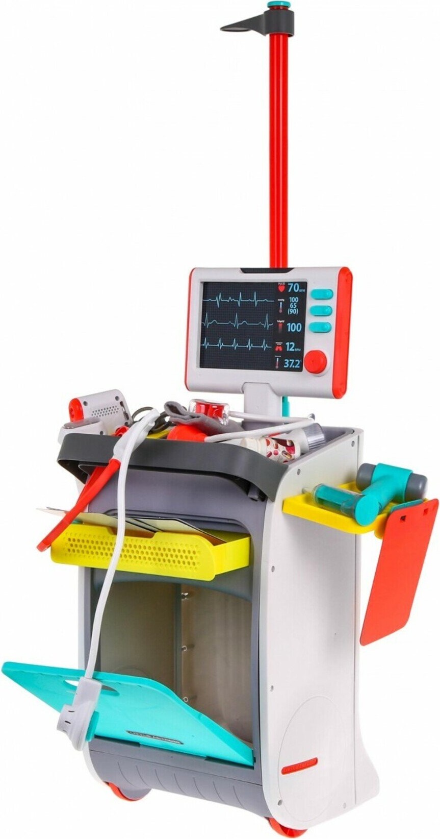 Lil'tot - Mobil Læge- & Sundhedsklinik Med Interaktivt Tilbehør, Lys- Og Lyd