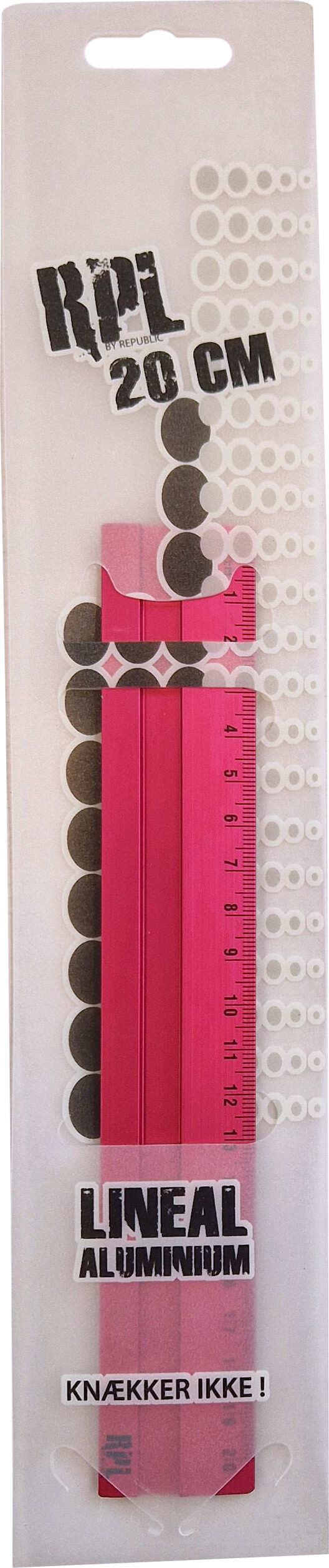 Lineal Aluminium 20 Cm - Rpl By Republic