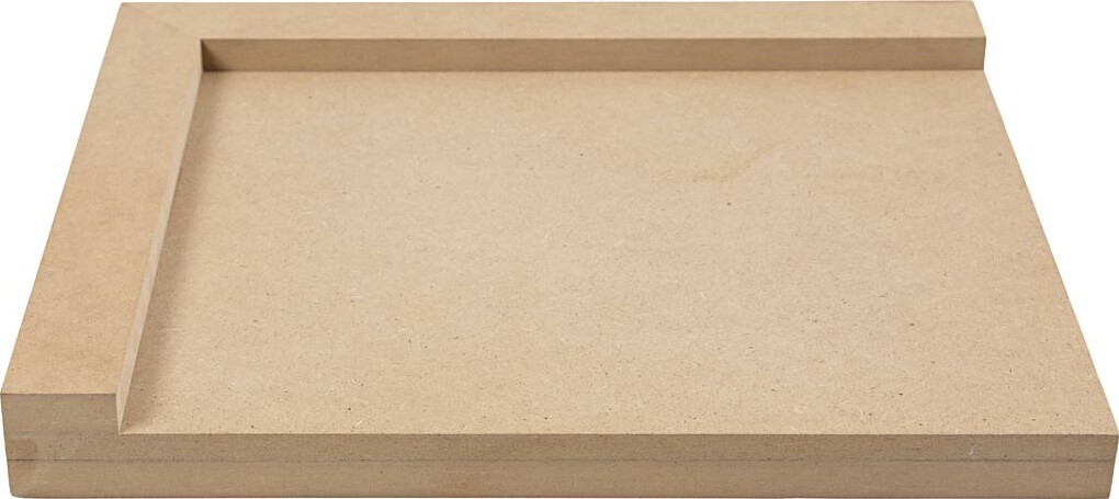 Linoleumsskæreplade - Str. 25x29 Cm - Højre - 1 Stk. billede