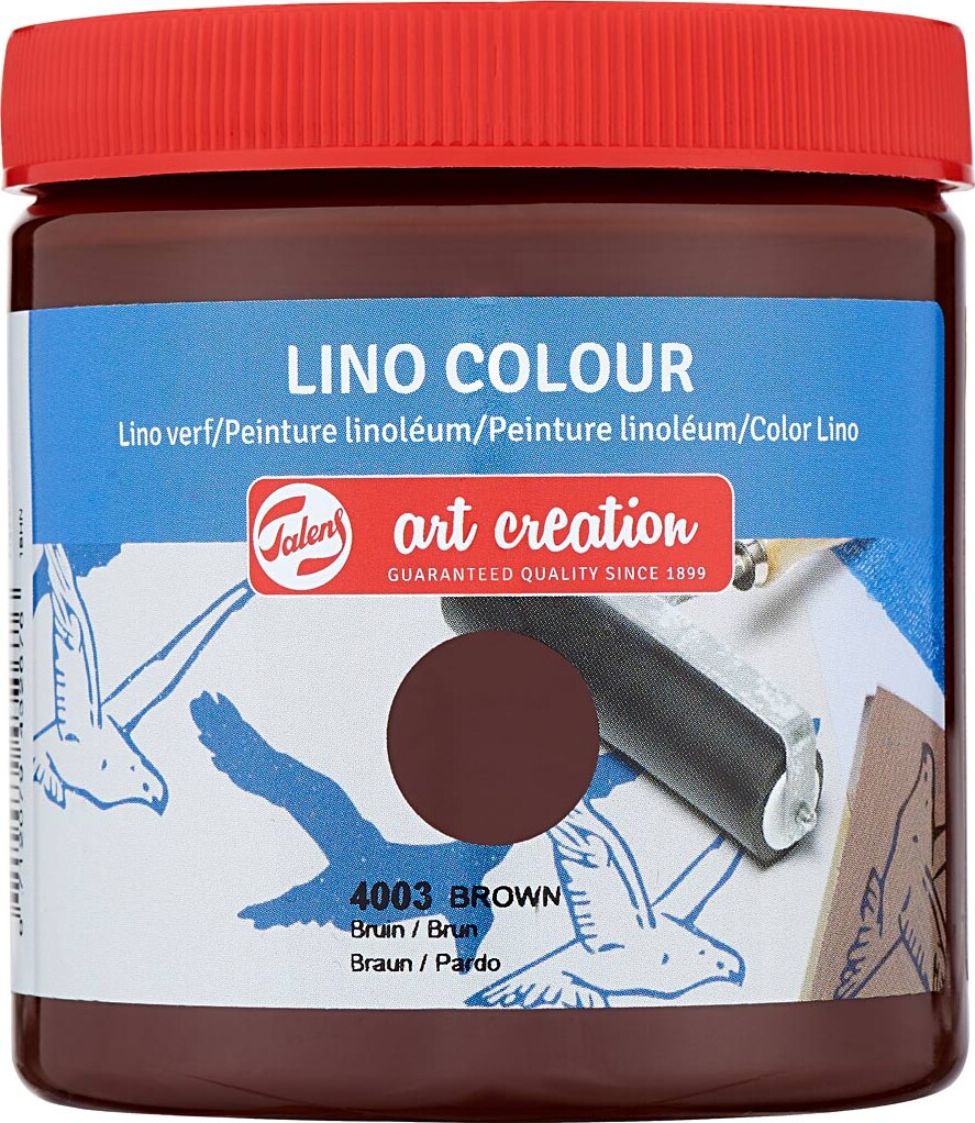 Linoleumssværte - Brun - 250 Ml