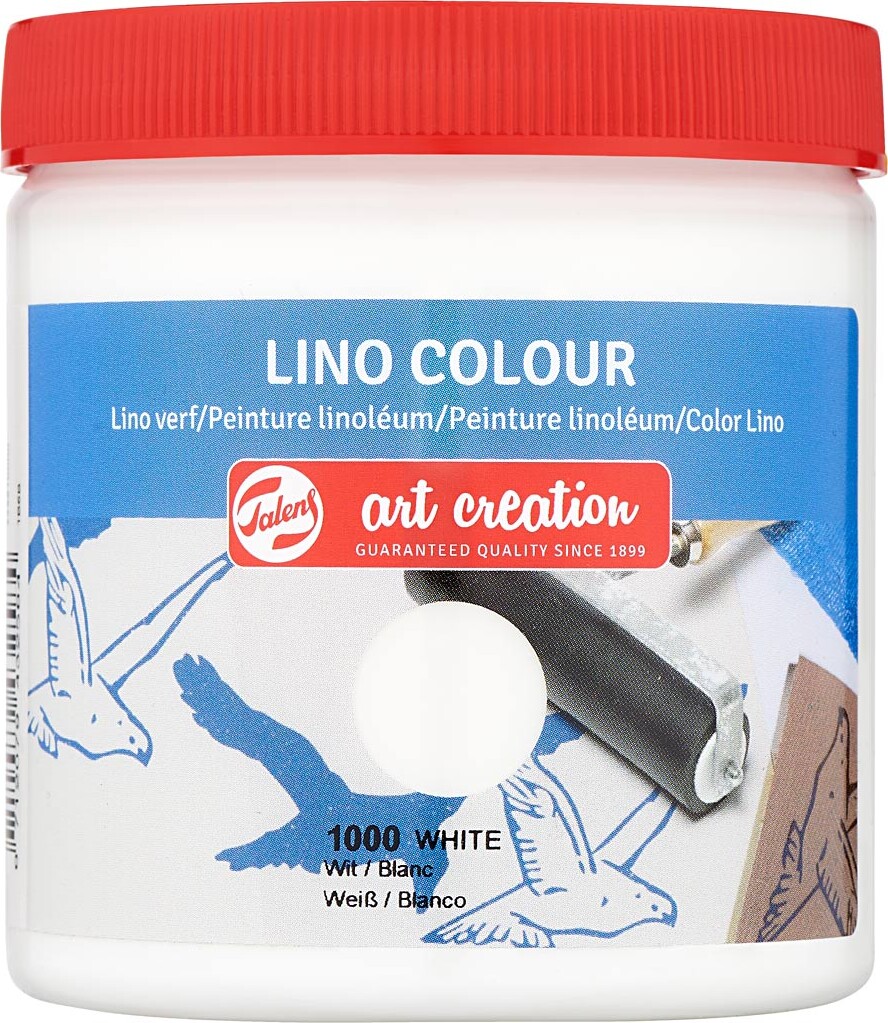 Linoleumssværte - Hvid - 250 Ml