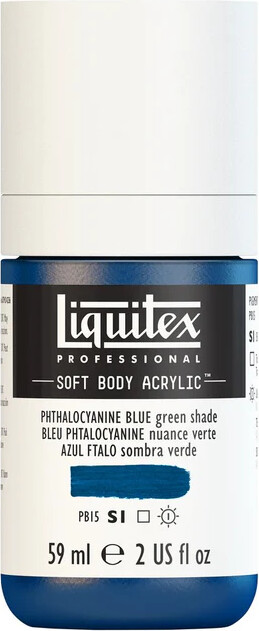 Liquitex - Akrylmaling - Phthalocyanine Blue - Green Shade 59 Ml