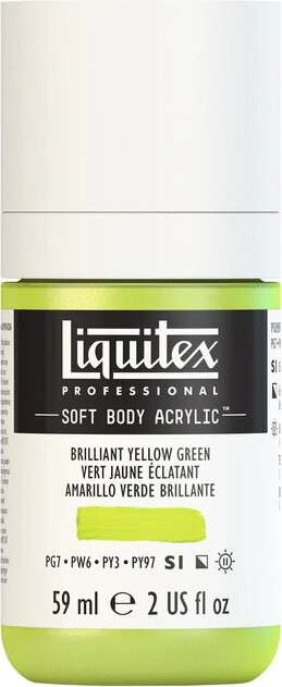 Liquitex - Akrylmaling - Soft Body - Brilliant Yellow Green 59 Ml