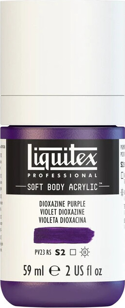 Liquitex - Akrylmaling - Soft Body - Dioxazine Purple 59 Ml