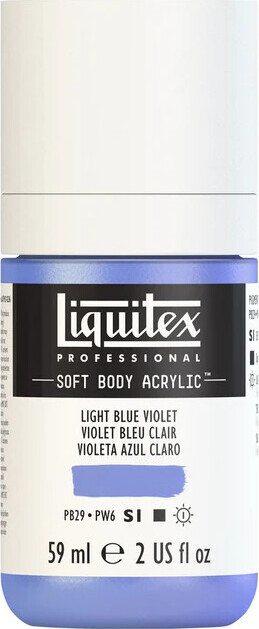Liquitex - Akrylmaling - Soft Body - Light Blue Violet 59 Ml