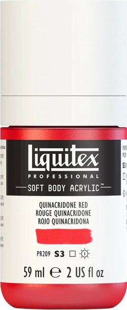 Liquitex - Akrylmaling - Soft Body - Quinacridone Red 59 Ml