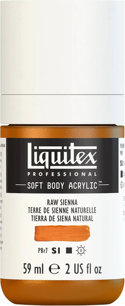 Liquitex - Akrylmaling - Soft Body - Raw Sienna 59 Ml