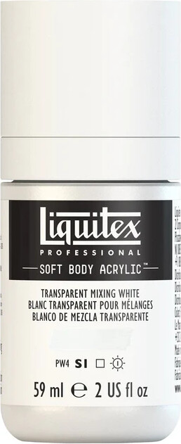 Liquitex - Akrylmaling - Soft Body - Transparent Mixing White 59 Ml