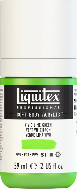 Liquitex - Akrylmaling - Soft Body - Vivid Lime Green 59 Ml