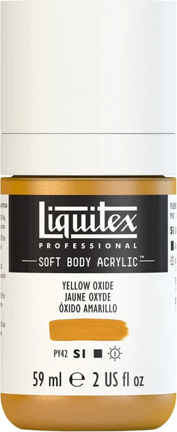 Liquitex - Akrylmaling - Soft Body - Yellow Oxide 59 Ml