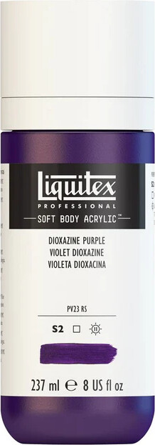 Liquitex - Soft Body Akrylmaling - Dioxazine Purple 237 Ml