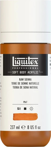Liquitex - Soft Body Akrylmaling - Raw Sienna 237 Ml
