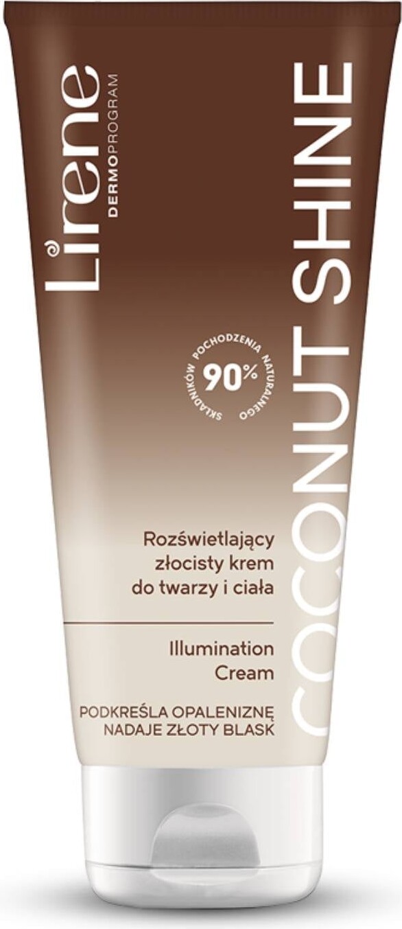 Lirene - Self Tanning Illuminating Body Cream Soconut Shine 150 Ml