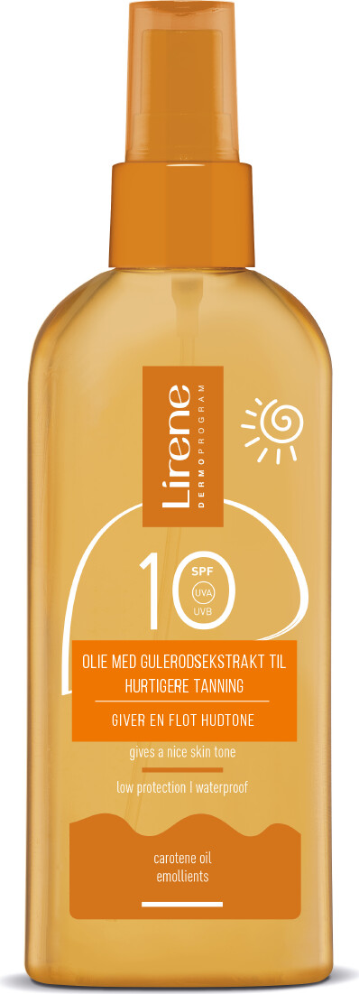 Lirene - Sun Tanning Accelerator Caroten Oil - Spf 10