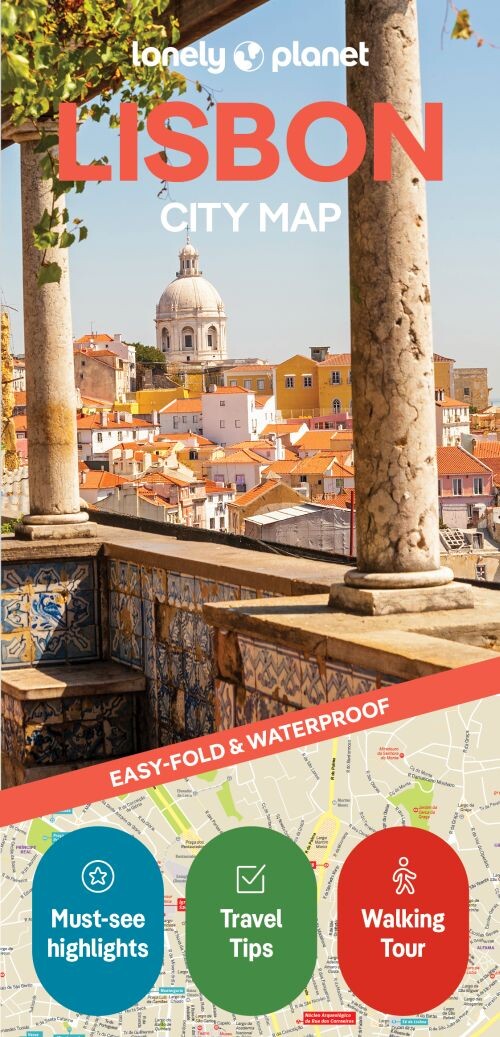 Lisbon City Map, Lonely Planet - Lonely Planet - English Book