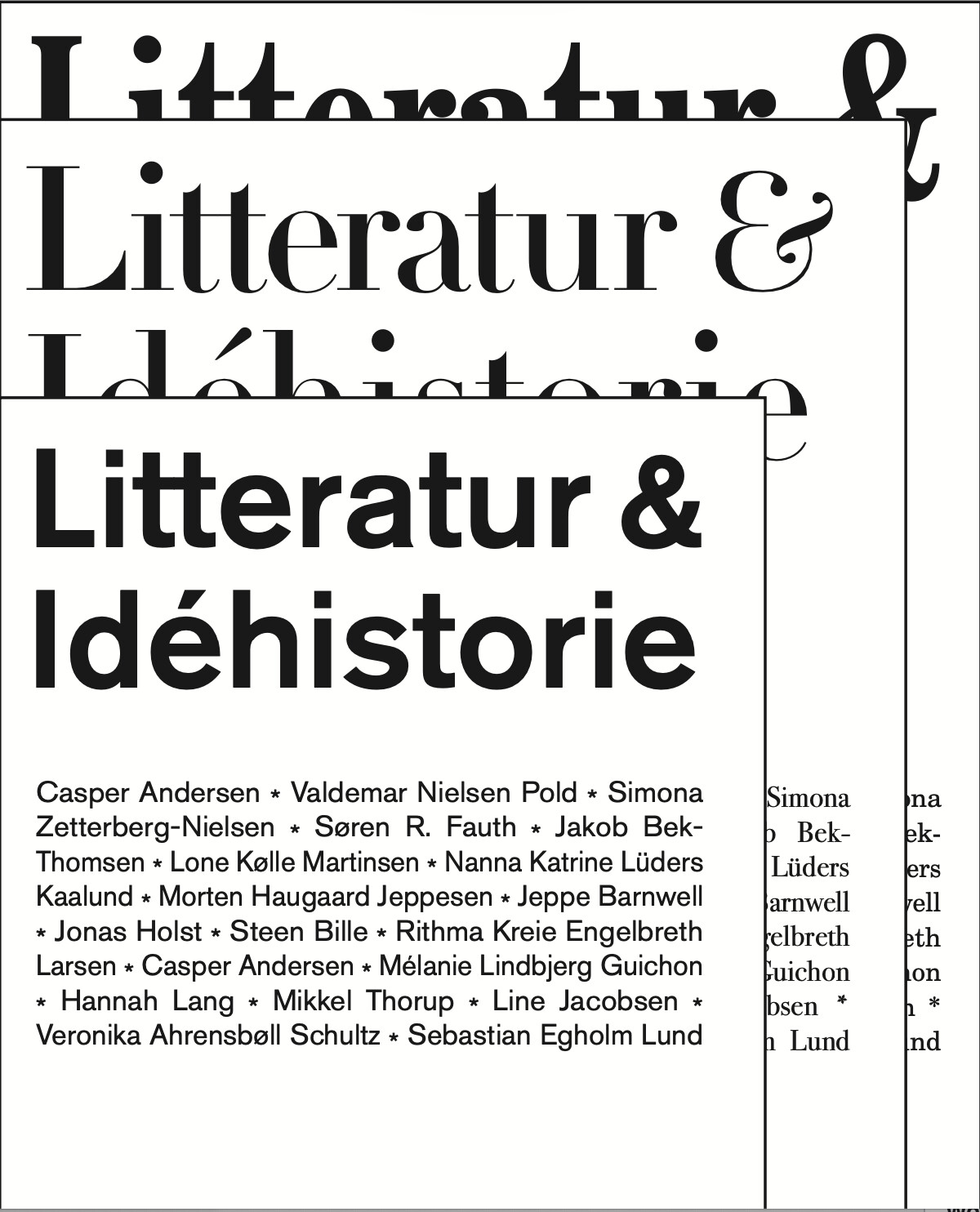 Billede af Litteratur Og Idéhistorie - Casper Andersen - Bog