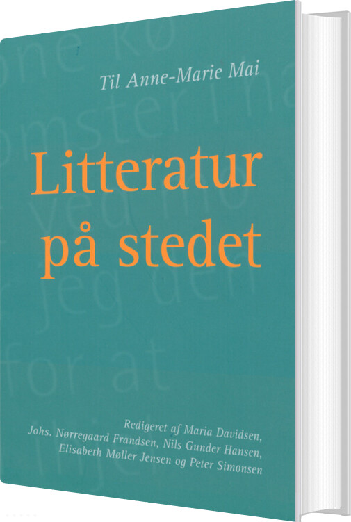 Litteratur På Stedet - Nils Gunder Hansen - Bog