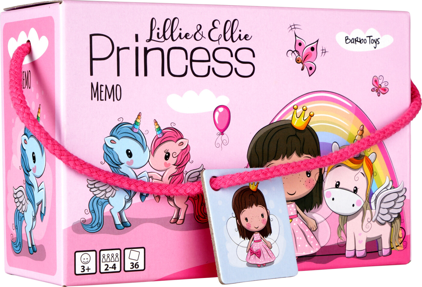 Billede af Vendespil - Prinsesser - Little Bright Ones - Barbo Toys