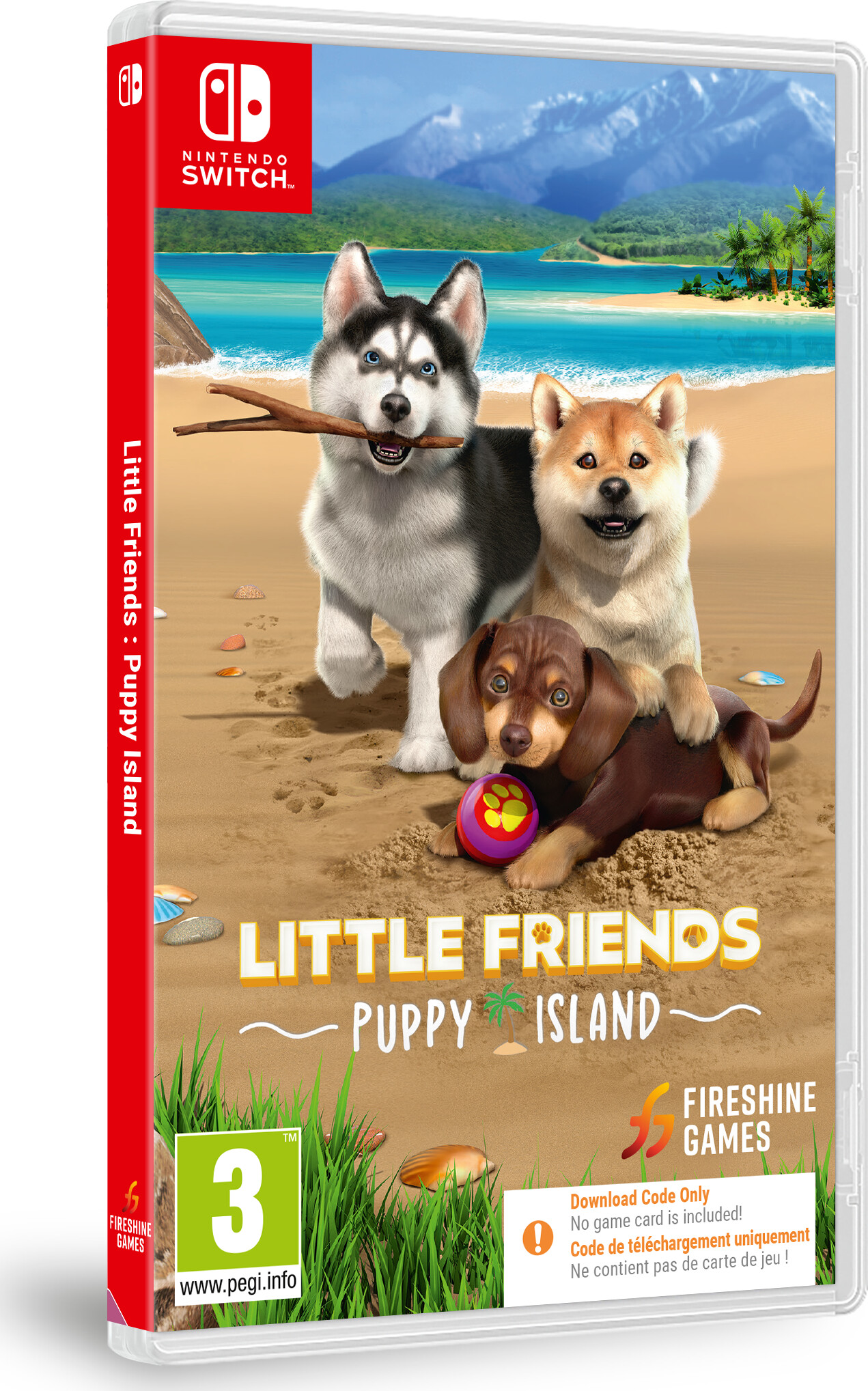 Little Friends Puppy Island - Kode I Boks  - Nintendo Switch