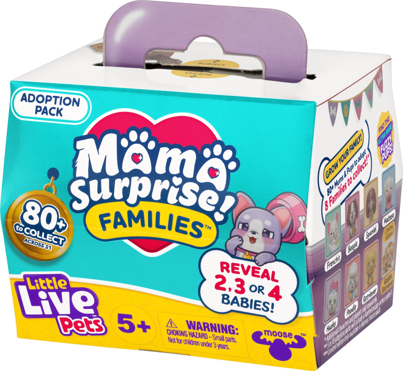 Little Live Pets - Mama Surprise Familie Hvalpeadoption