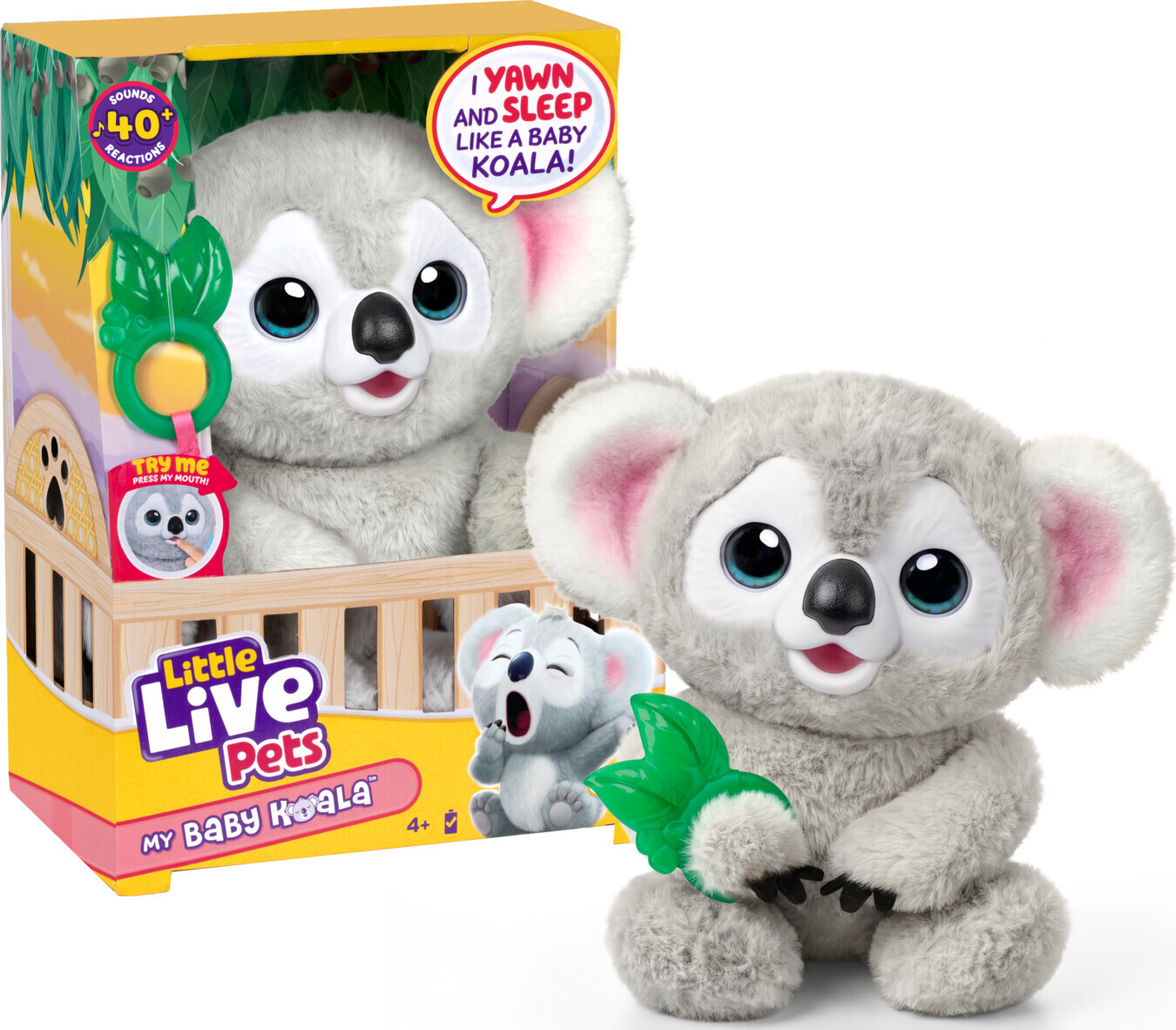 Little Live Pets Interaktiv Bamse - 23 cm - My Baby Koala - Kiki