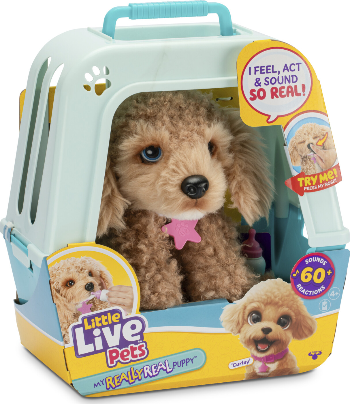 Little Live Pets - My Really Real Puppy - Curley (26612)