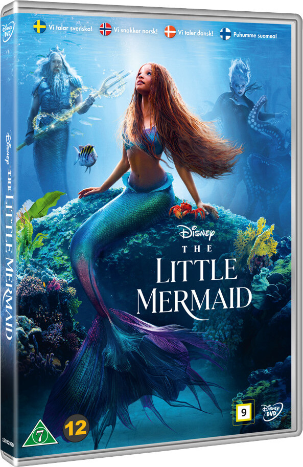 4: Den Lille Havfrue / The Little Mermaid - 2023 Live Action Film - Disney - DVD - Film
