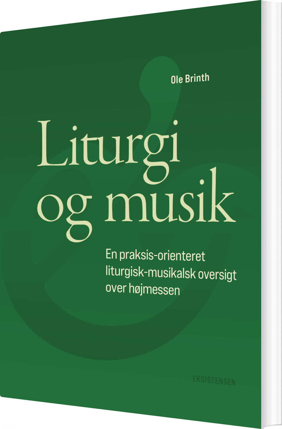 Billede af Liturgi Og Musik - Ole Brinth - Bog