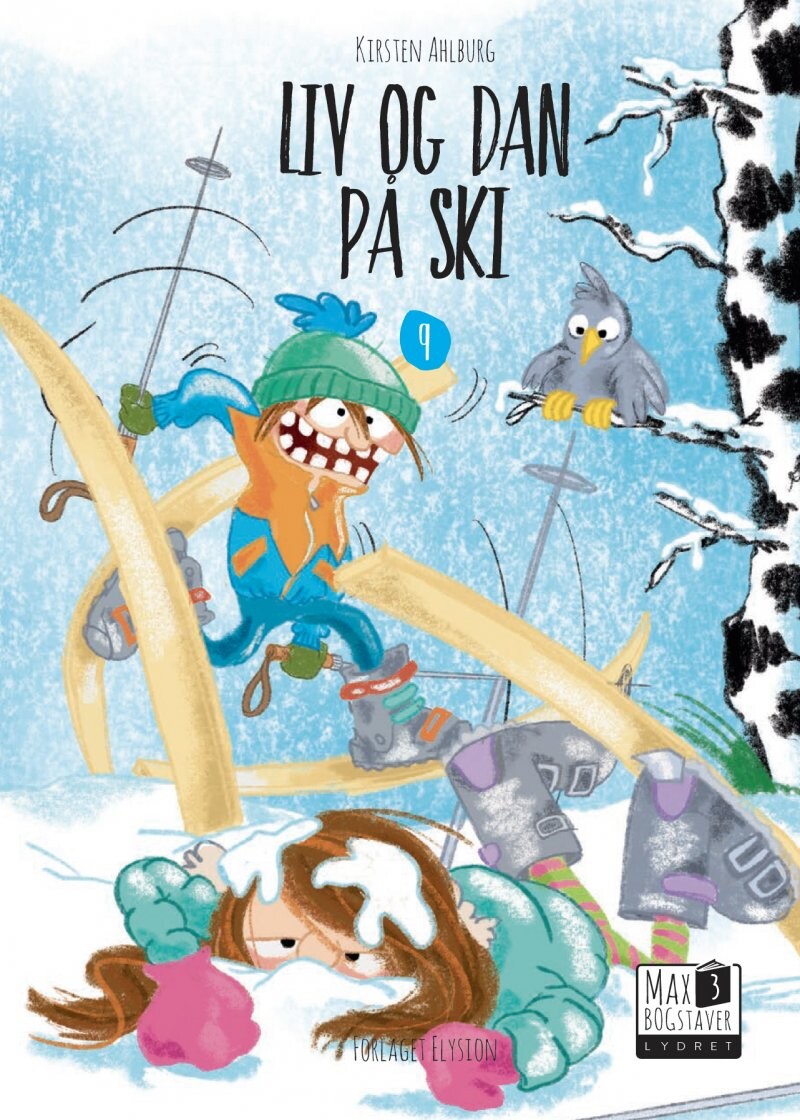Billede af Liv Og Dan På Ski - Kirsten Ahlburg - Bog hos Gucca.dk