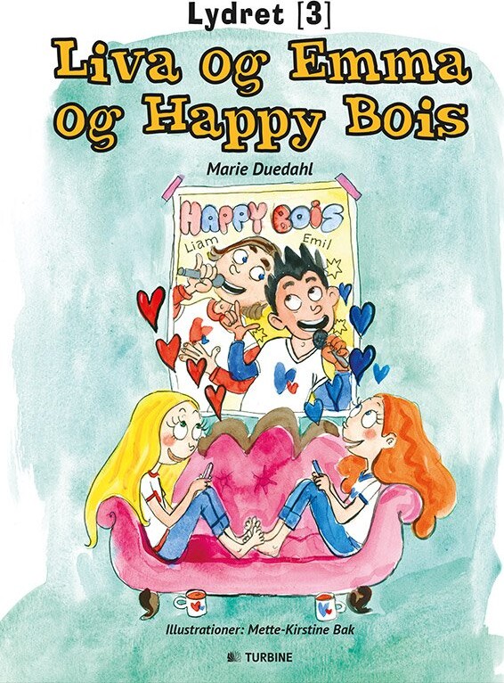 Billede af Liva Og Emma Og Happy Bois - Marie Duedahl - Bog