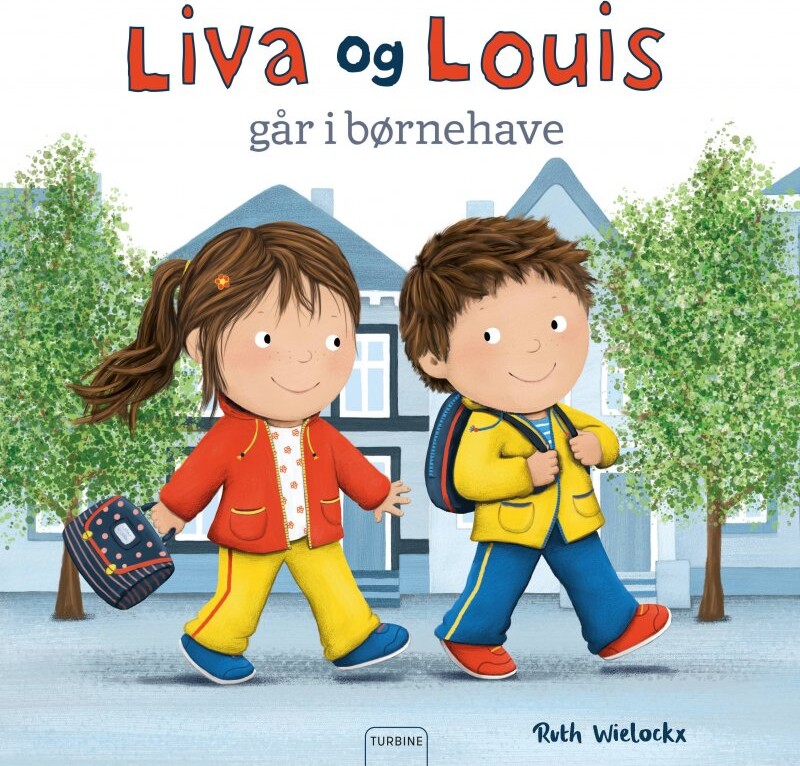 Billede af Liva Og Louis Går I Børnehave - Ruth Wielockx - Bog hos Gucca.dk