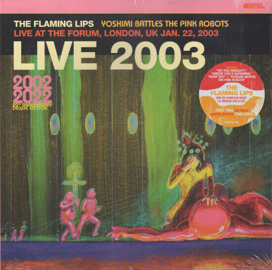The Flaming Lips - Live At The Forum London - Vinyl Lp