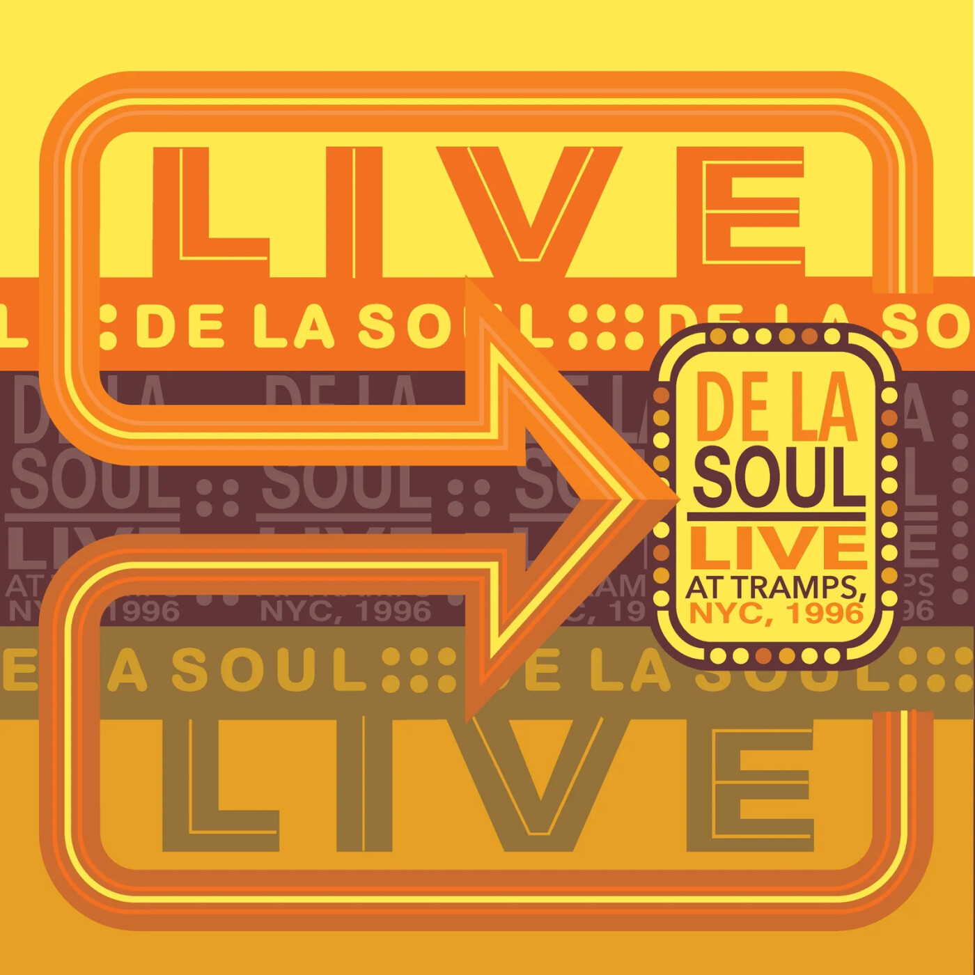 De La Soul - Live At Tramps, Nyc, 1996 - Limited Brown - Vinyl Lp