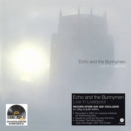 Echo & The Bunnymen - Live In Liverpool - Vinyl Lp