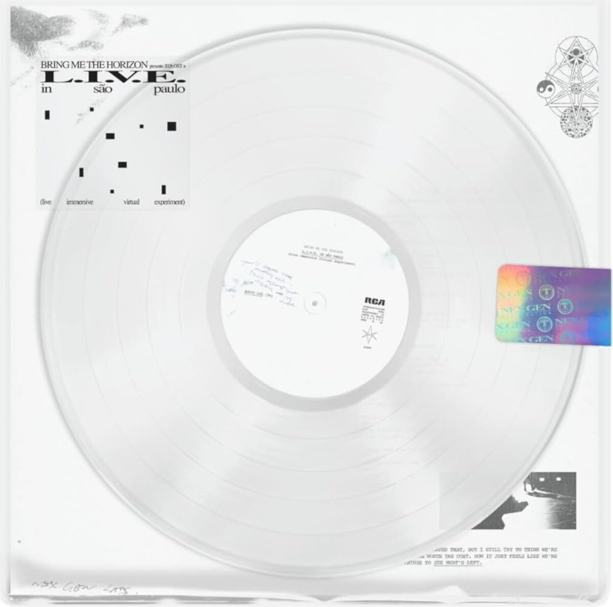 Bring Me The Horizon - "l.i.v.e. In Sao Paulo - Vinyl Lp