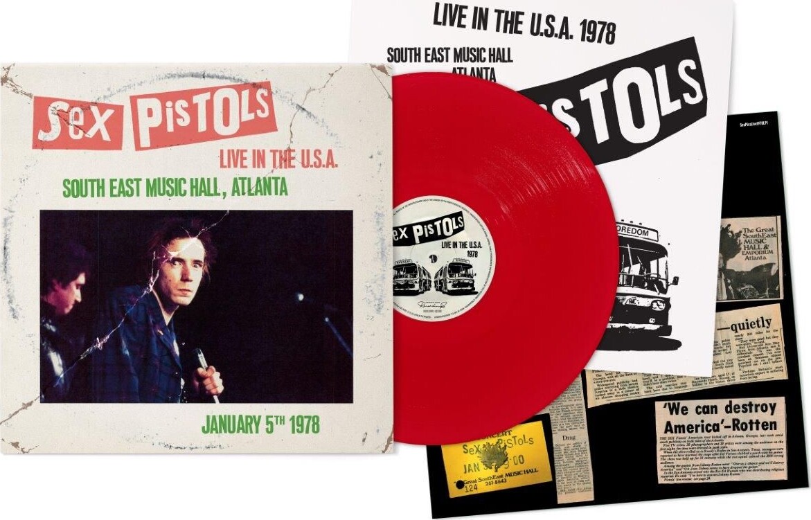 Sex Pistols - Live In The Usa 1978 - Atlanta - Vinyl Lp