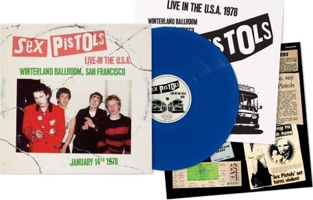 Sex Pistols - Live In The Usa 1978 - San Francisco - Vinyl Lp