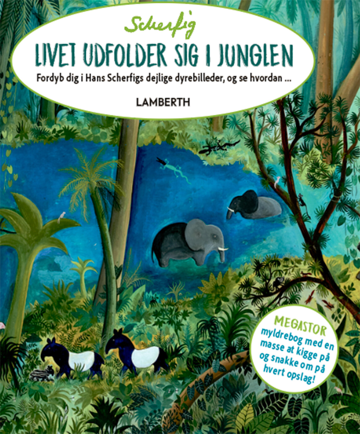 Livet Udfolder Sig I Junglen - Hans Scherfig - Bog