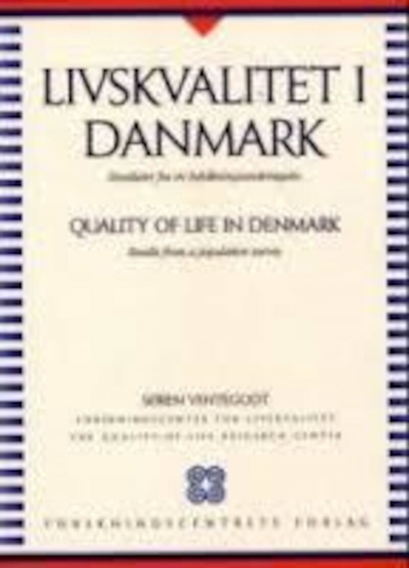 Billede af Livskvalitet I Danmark - Søren Ventegodt - Bog