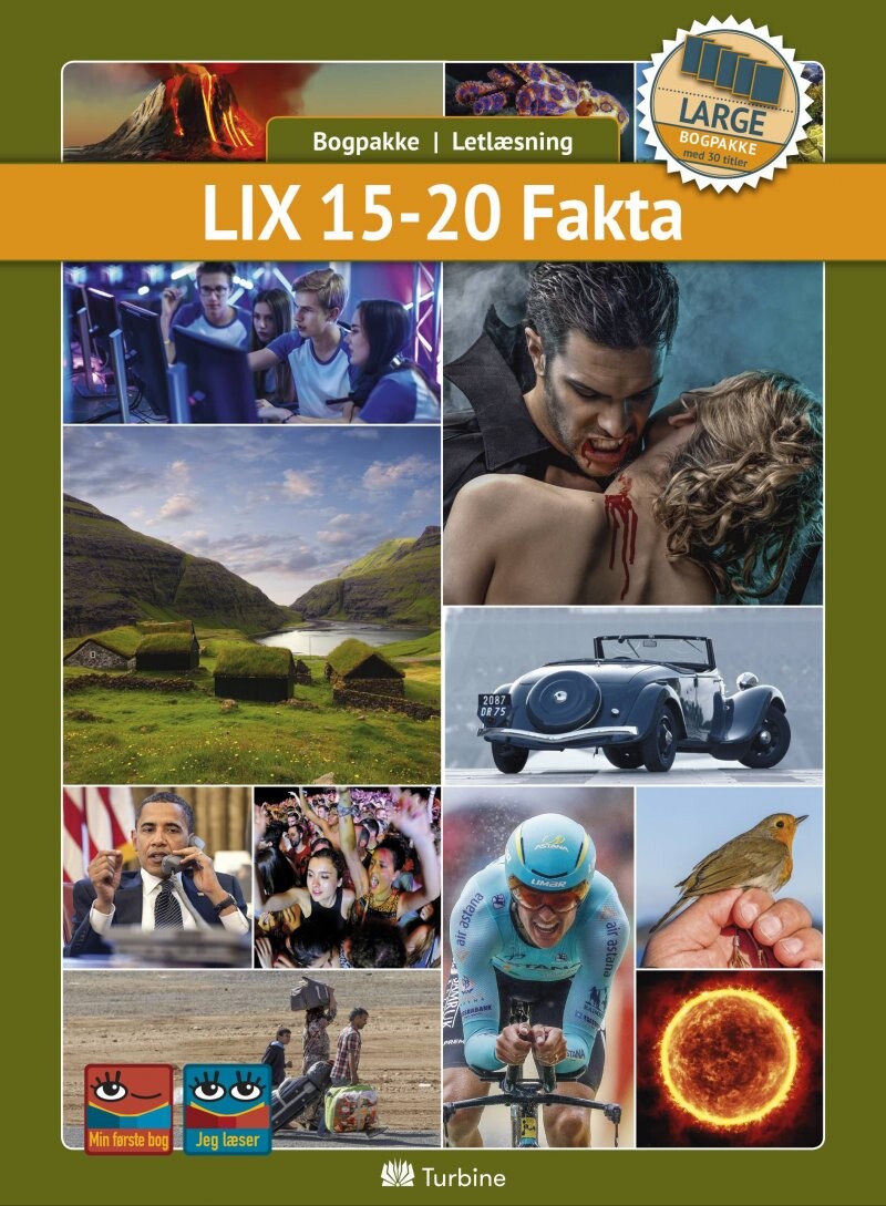 Lix 15-20 Fakta - Large 30 Bøger - Bog