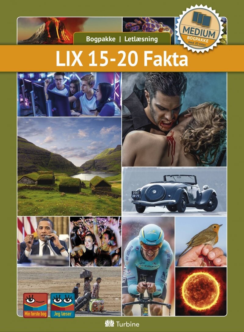 Lix 15-20 Fakta - Medium 20 Bøger - Bog