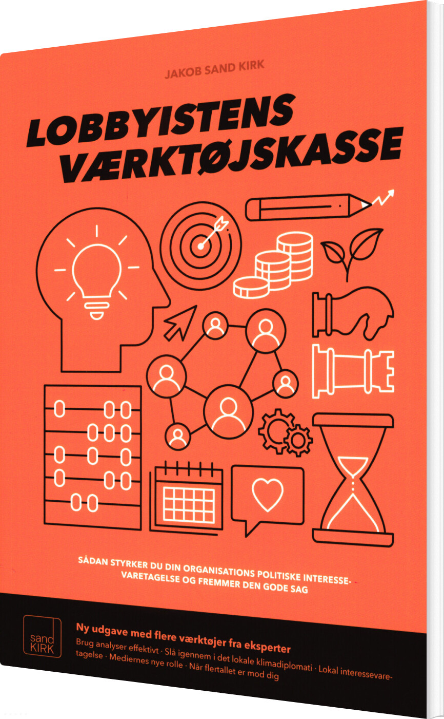 Lobbyistens Værktøjskasse - Jakob Sand Kirk - Bog