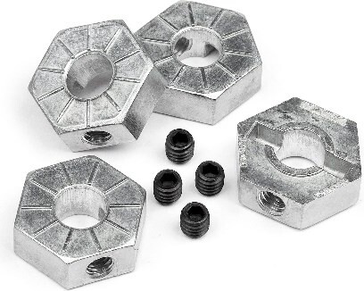 Locking Hex Wheel Hub 12mm (4pcs) - Hp103362 - Hpi Racing